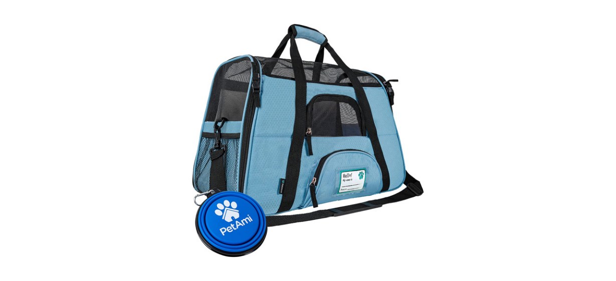 Pets-Best PetAmi Premium Airline Approved Soft-Sided Pet Travel Carrier