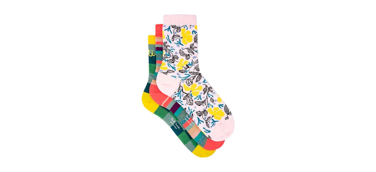 PS by Paul Smith Three-Pack Women's Multicolor Socks