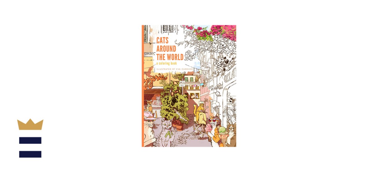 Quixote Press “Cats Around the World” Coloring Book