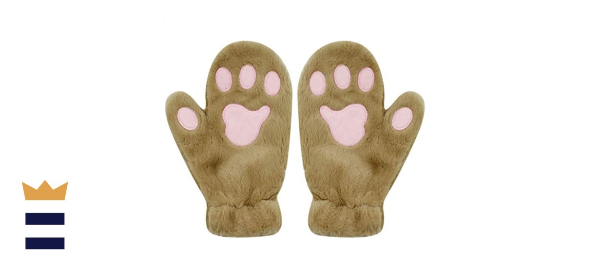 RarityUs Cute Cat Paw Gloves