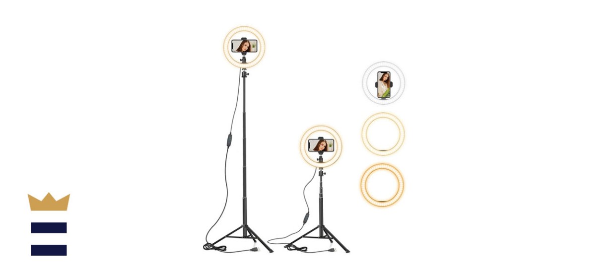 Ring Light with Extendable Tripod Stand