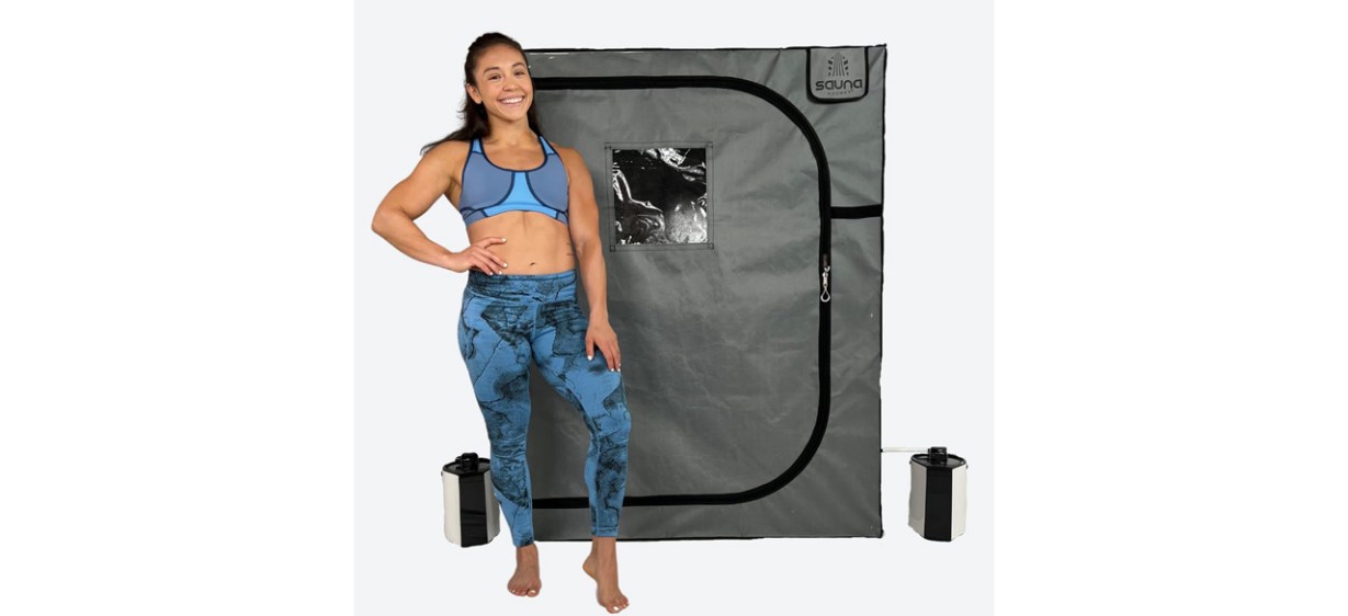 Best Sauna Rocket Two-Person Full-Body Sauna Bundle