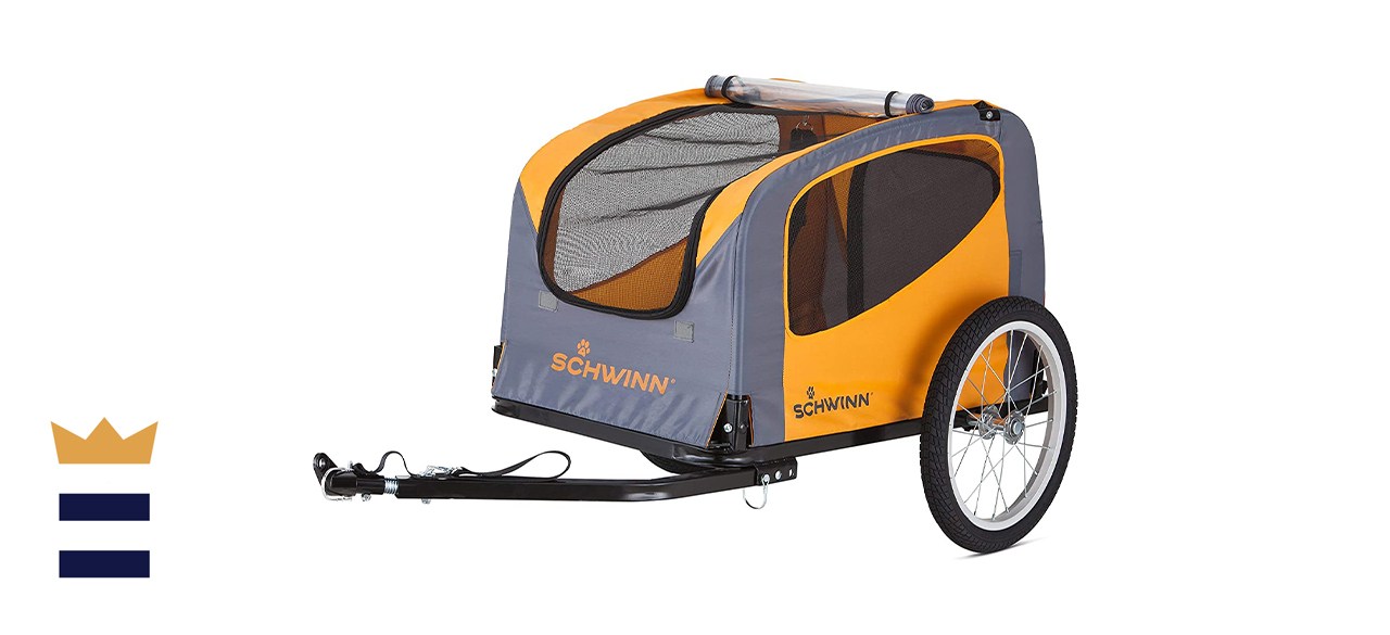 Schwinn bike trailer for dogs hot sale