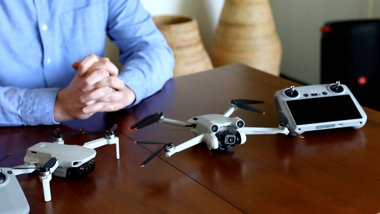DJI Mini 2 and DJI Mini 3 Drones DJI Mini 2 and DJI Mini 3 Drones