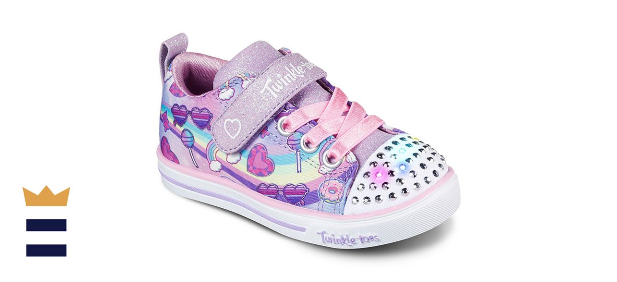 Skechers Toddler Girls Twinkle Toes Sparkle Light