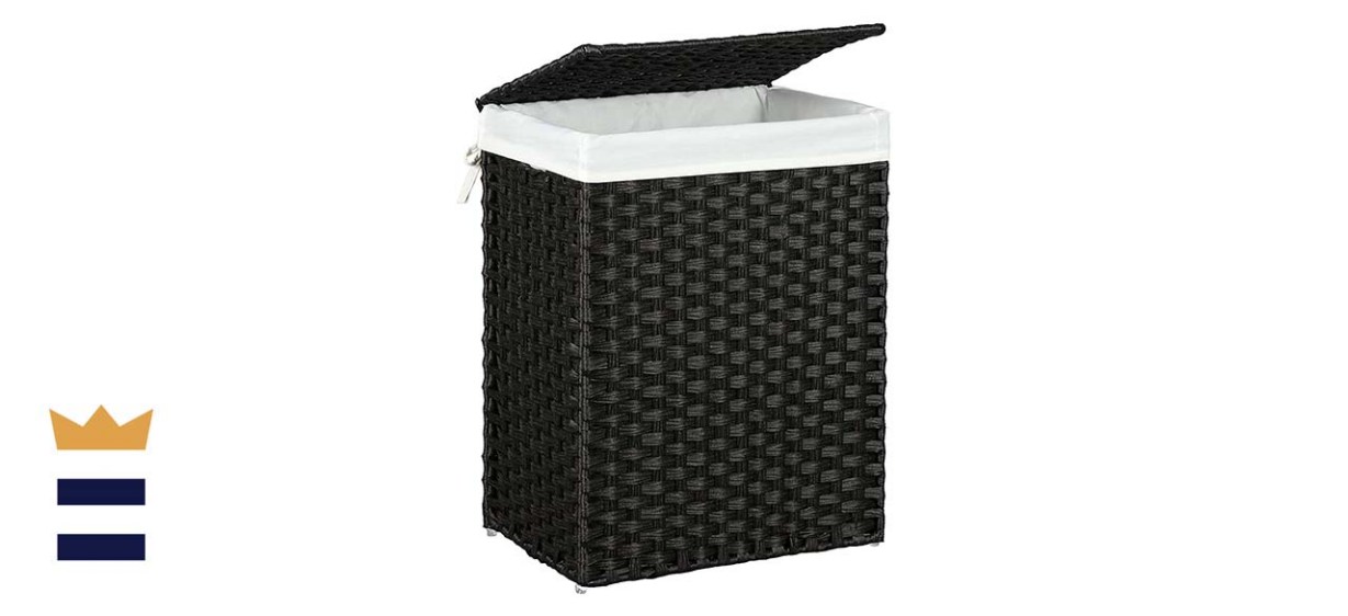 Songmics Handwoven Laundry Hamper