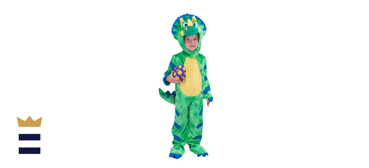 Spooktacular Creations Triceratops Deluxe Kids Dinosaur Costume