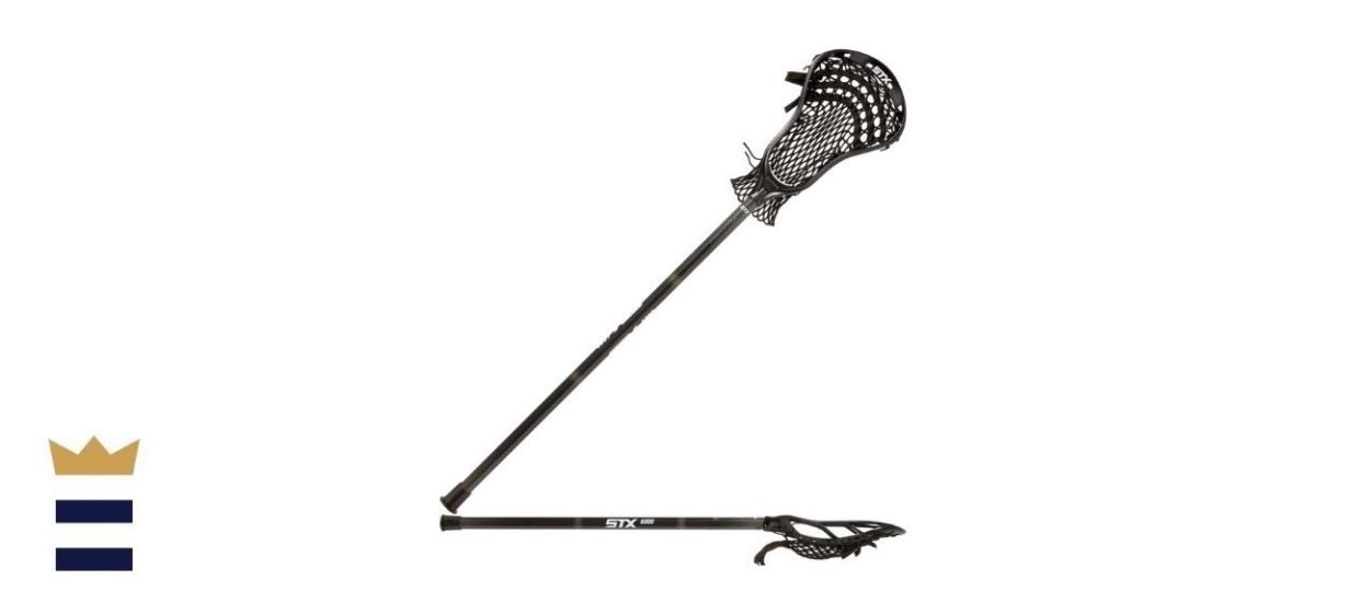 STX Stallion Starter 200 on Stallion 6000 Complete Attack Lacrosse Stick