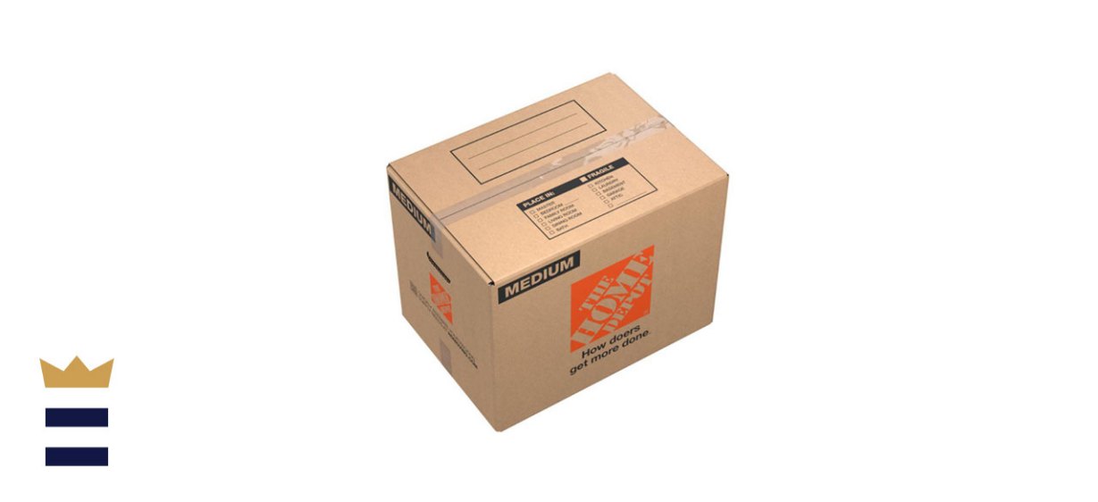 The Home Depot Medium Moving Box With Handles 
