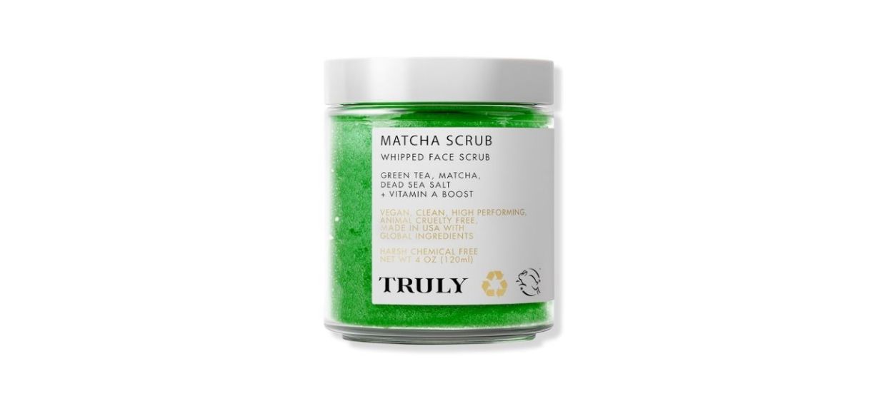 Truly Matcha Scrub Whipped Face Scrub