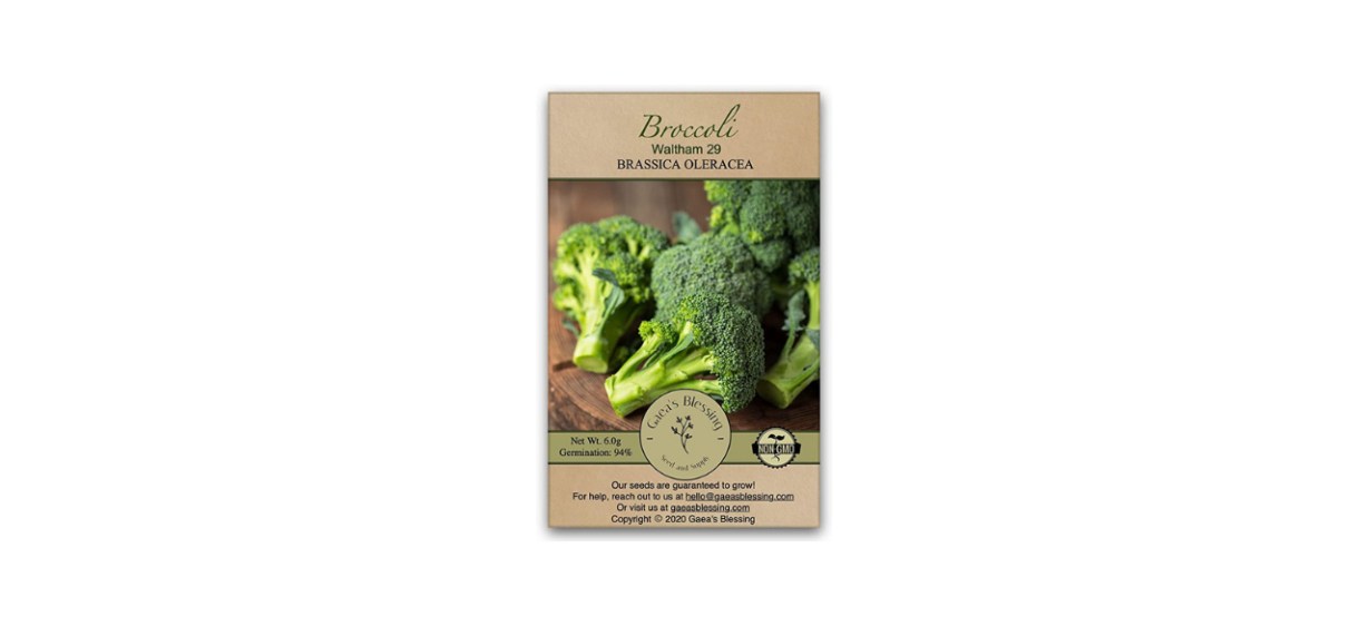 Gaea’s Blessing Broccoli Seeds