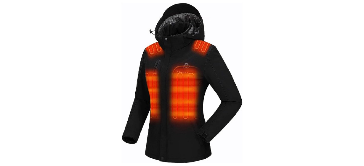 lightning deals of today prime clearance Heated Vest for Men Women  Ultra-Thin Carbon Fiber 9 Heating Zones Warming Heating Vest Jacket Sports  Unisex Coat Unisex womens heated vest with hoodie Blue XL