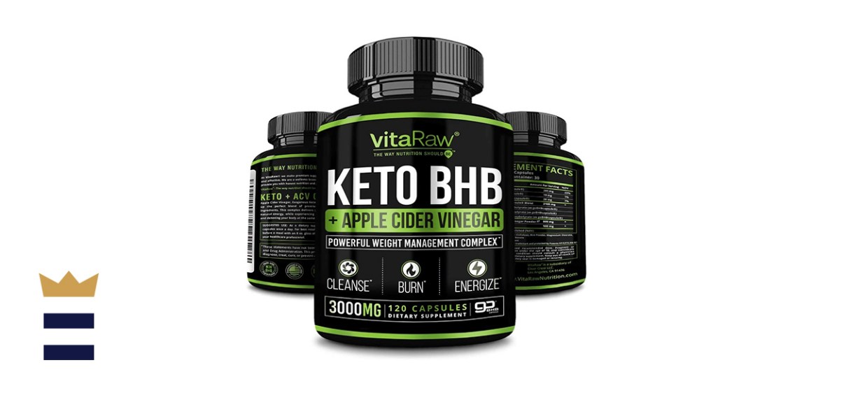 Vita Raw Keto Pills with Green Tea + Organic Apple Cider Vinegar