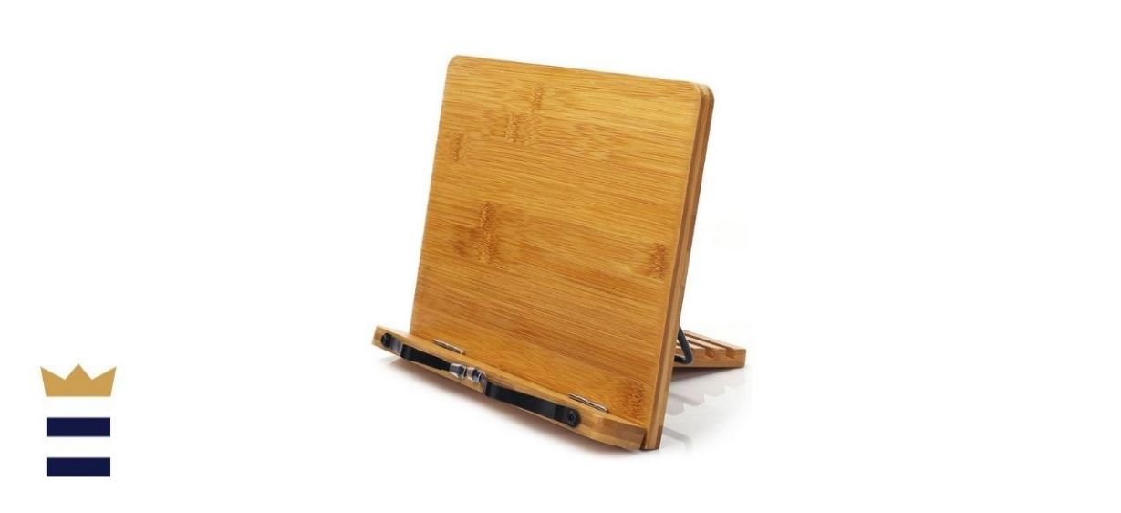Wishacc Bamboo Book Stand