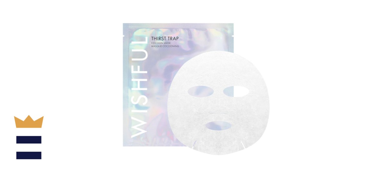 Wishful Thirst Trap Rose Aloe Vera Soothing Sheet Mask