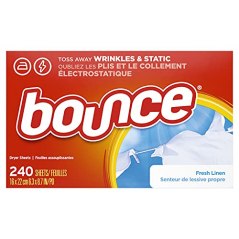 Bounce Fresh Linen Dryer Sheets