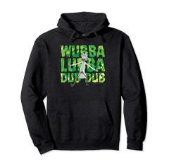 Rick and Morty Wubba Lubba Dub Dub Portal Letters Hoodie