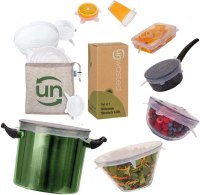Unwasted Silicone Stretch Lids 7-Pack