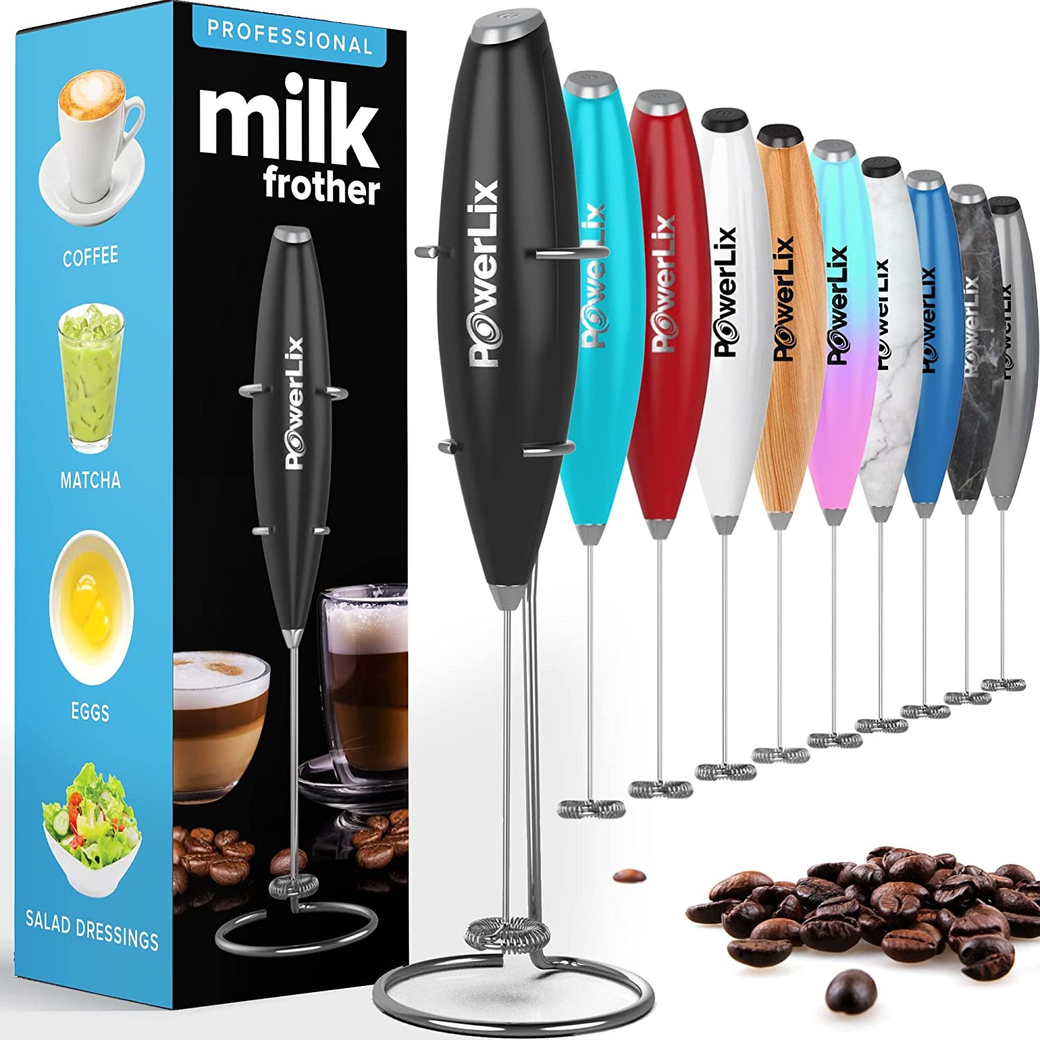 PowerLix Handheld Milk Frother
