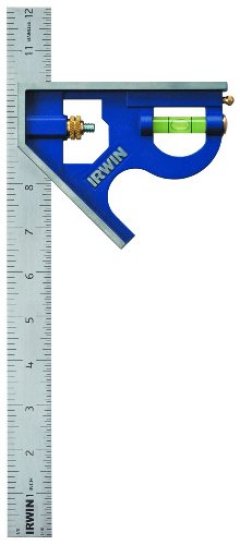 IRWIN 12-Inch Metal Combination Square