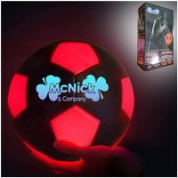 MCNICK & COMPANY Glow-in-the-Dark Soccer Ball
