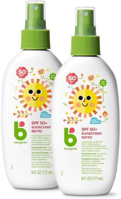 Babyganics Mineral-Based Baby SPF 50 Sunscreen Spray