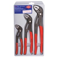 KNIPEX Tools Cobra Pliers 7, 10, and 12" Set