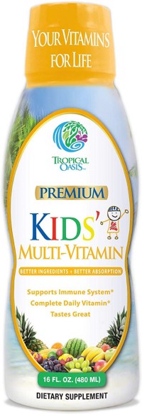 Tropical Oasis Liquid Multivitamin and Superfood