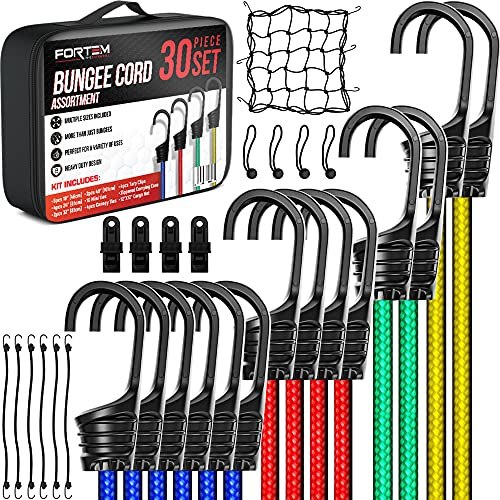 FORTEM Bungee Cord Hook Assortment