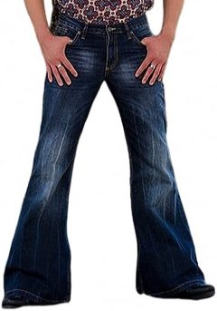 LDNINE Vintage Stretch Bell Bottom Jeans