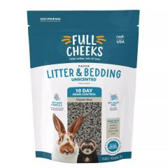 Full Cheeks  Odor Control Small Pet Paper Litter & Bedding