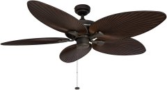 Honeywell Palm Island Tropical Indoor/Outdoor Ceiling Fan, 52 inches