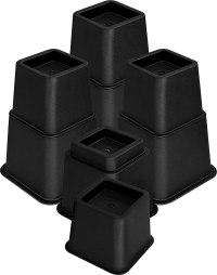 Utopia Bedding Adjustable Bed & Furniture Risers