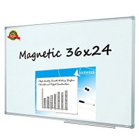 Lockways Magnetic Dry Erase Board (36"  x 24")