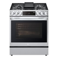 LG 6.3 Cu. Ft. Smart Slide-In Gas True Convection Range