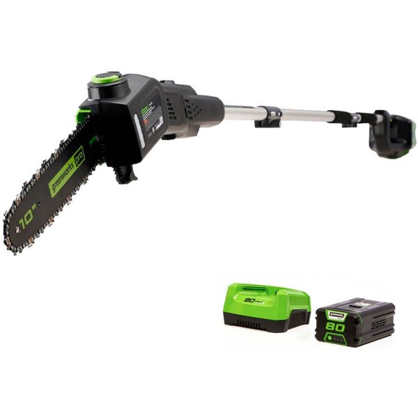 Greenworks 10-Inch Brushless Cordless Pole Saw