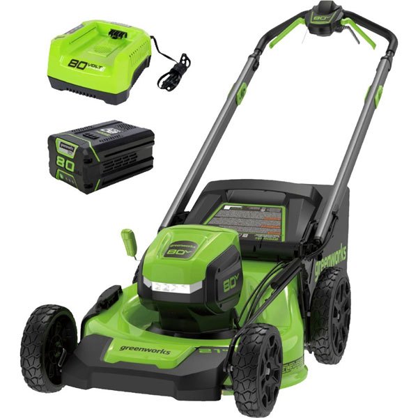 Greenworks 21-Inch Self-Propelled Lawn Mower