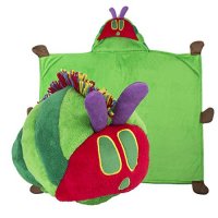 Comfy Critters The Very Hungry Caterpillar Stuffed Blanket