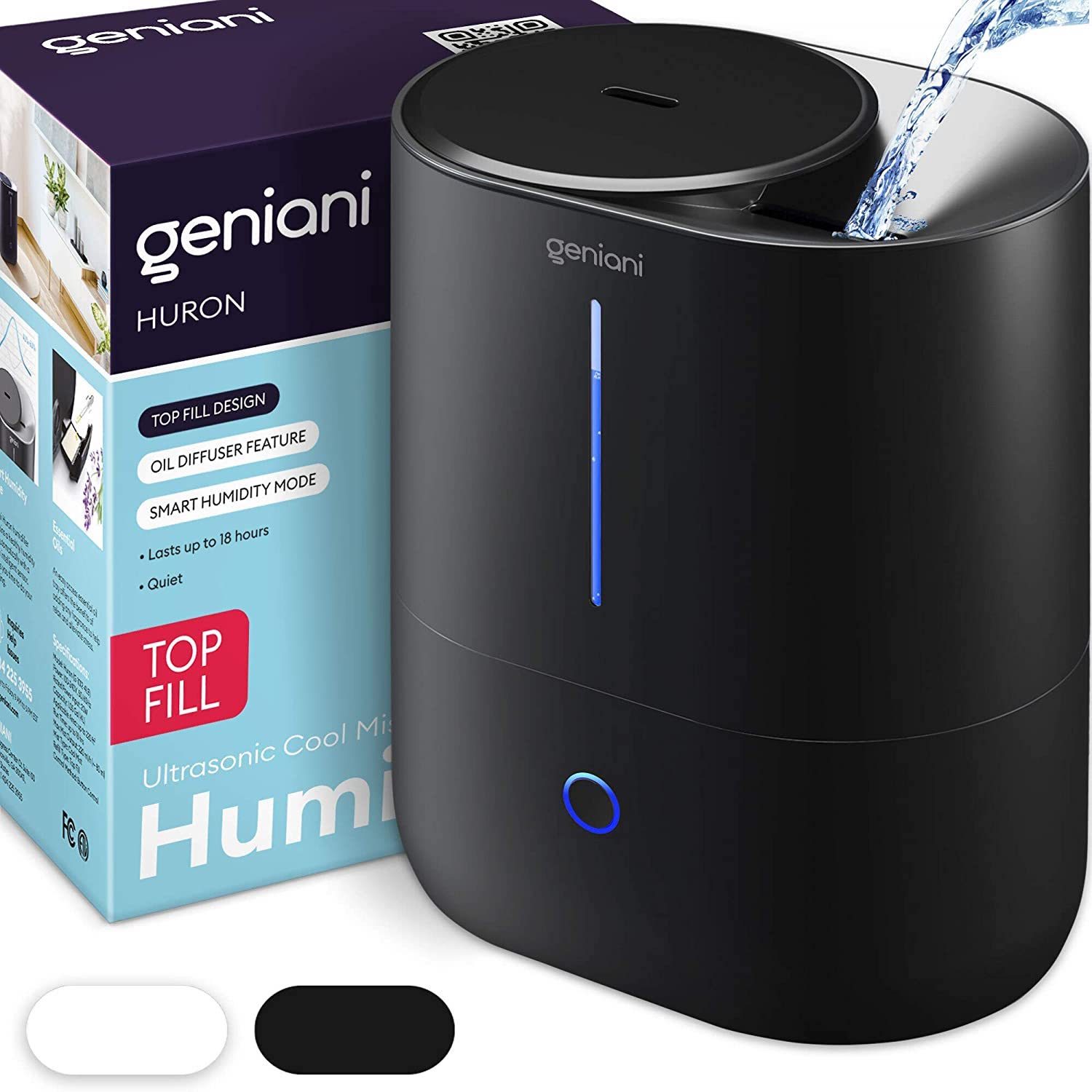 Geniani Top Fill Cool Mist Humidifier