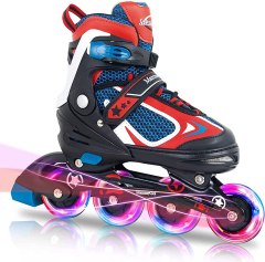 MammyGol Adjustable Inline Skates for Kids