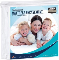 Utopia Bedding Zippered Mattress Encasement