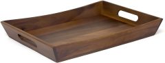 Lipper Acacia Curved Serving Tray