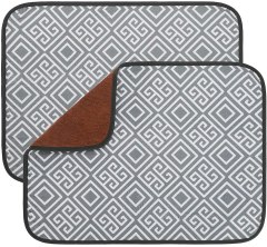 OUTCREATOR 2 Pack Dish Drying Mats