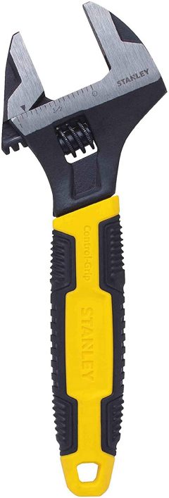 Stanley MaxSteel Adjustable Wrench, 6-Inch