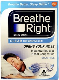 Breathe Right Nasal Strips