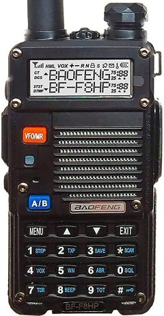 BAOFENG BF-F8HP 8-Watt Dual Band Two-Way Radio