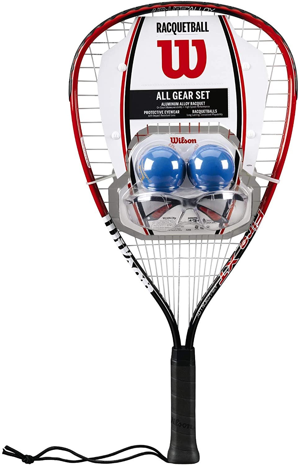 Wilson Racquetball All Gear Set