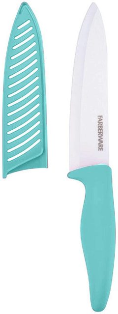 Coiwin Ceramic Knife Set Kitchen Cutlery with Sheaths Super Sharp and Rust  Proof and Stain Resistant (6 inch Bread Knife, 6 inch Chef Knife, 5 inch