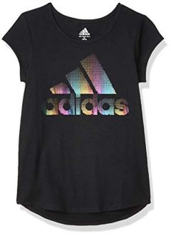 adidas Short Sleeve Scoop Neck T-Shirt