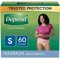 Depend Incontinence Underwear for Women, Maximum Absorbency